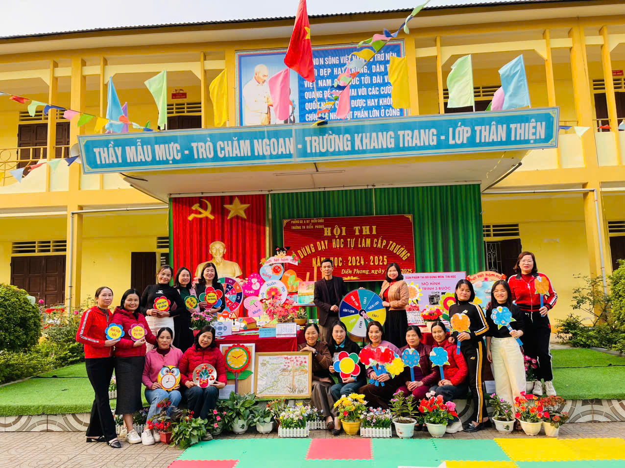 HỘI THI ĐỒ DÙNG DẠY HỌC TỰ LÀM CẤP TRƯỜNG.